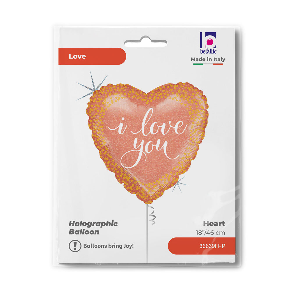 18" Rose Gold Love Foil Balloon