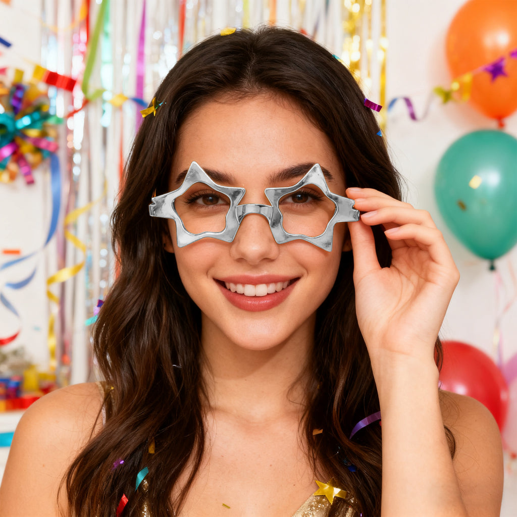 Star Glasses Silver