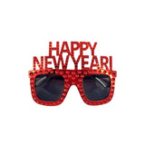 Happy New Year Glasses Pack of 1, Assorted colors.