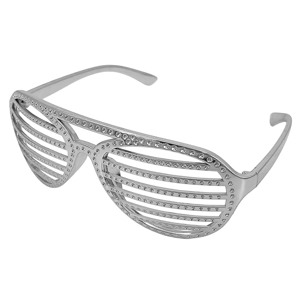 New Year Glasses Silver