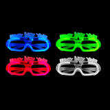 Happy New Year LED Glasses Pack of 1, Assorted colors.