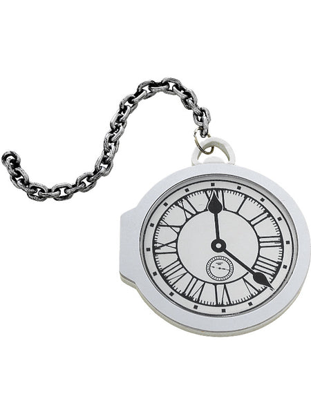 Smiffys Oversized Pocket Watch, White, EVA halloween costume accessory UAE