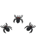 Smiffys Spider Hair Clips, Black, 3pcs halloween costume accessory UAE