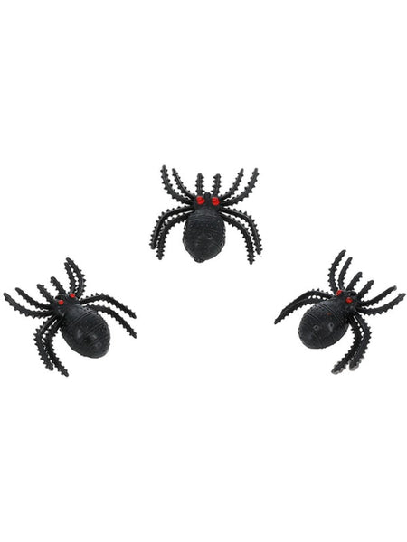 Smiffys Spider Hair Clips, Black, 3pcs halloween costume accessory UAE