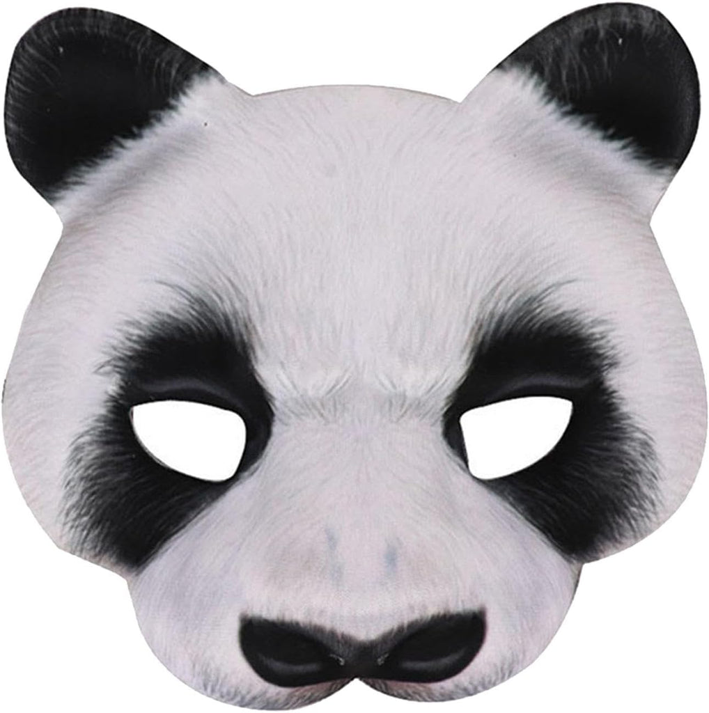 Kids Panda Mask on Elastic