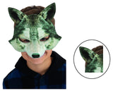 Kids Wolf Mask on Elastic