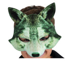 Kids Wolf Mask on Elastic