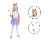 Purple Unicorn Kit, with Tutu, Headband & Wand