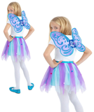 Purple Butterfly Kit with Tutu & Wings