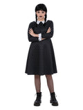 Kids Gothic School Girl Costume by Smiffys in Black for Girl 7-9Y
