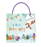 Jack & Lily Baby Boy Monkey Medium Bag 27x22x8cm - Jack & Lily