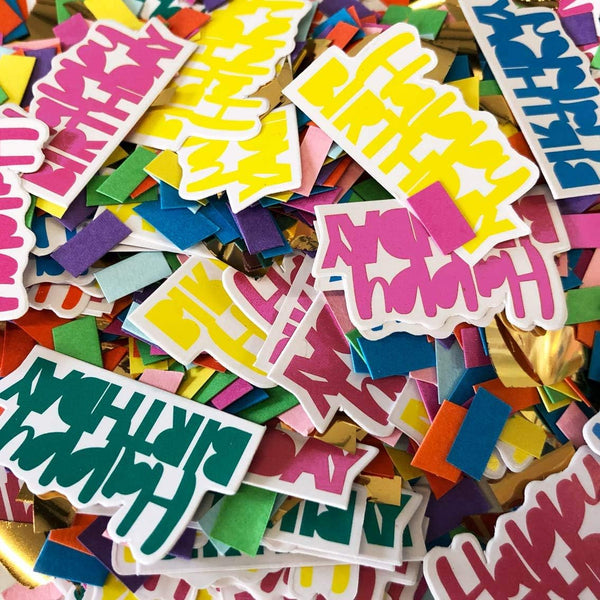 Talking Tables Happy Birthday Foil Scatter (22G)