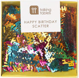 Talking Tables Happy Birthday Foil Scatter (22G) - Talking Tables