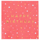 Talking Tables Rose 25Cm Cocktail Napkin