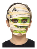 Smiffys Mummy Mask - Boy 5Y+ white, green