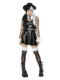 Fever Gothic School Girl Top & Skirt F Costume
