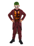 Modern Trickster Boys Costume by Smiffys in Multicolor for Boy 7-9Y