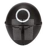 Party Magic Squid Game Soldiers Mask-Circle - Men 16Y+ Black