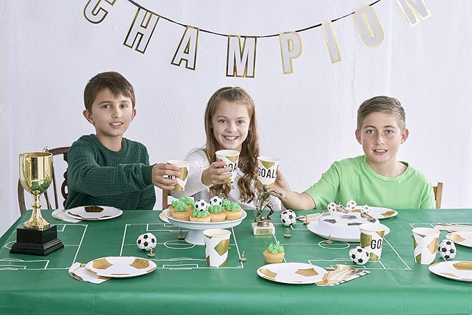 Talking Tables Party Champions Napkin W/Foil 16Pk