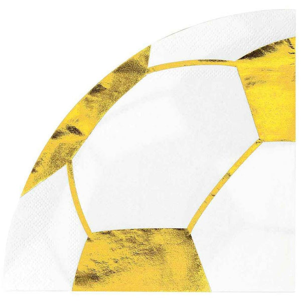 Talking Tables Party Champions Napkin W/Foil 16Pk - Talking Tables