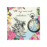 Talking Tables Truly Alice 25Cm Napkin 20Ct - Talking Tables