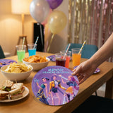 K-Pop Demon Hunters Birthday Party Paper Plates 23cm FSC Certified - 8 Pack | Party Supplies UAE