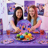 K-Pop Demon Hunters Birthday Party Paper Plates 23cm FSC Certified - 8 Pack | Party Supplies UAE