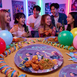 K-Pop Demon Hunters Birthday Party Paper Plates 23cm FSC Certified - 8 Pack | Party Supplies UAE
