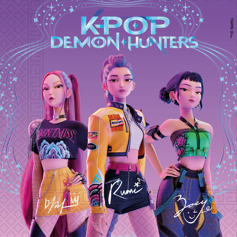 K-pop demon hunters party napkins 20pk