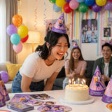 K-Pop Demon Hunters Party Hats FSC Certified - 6 Pack | Birthday Party Decorations UAE