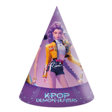 K-pop demon hunters party hats 6pk