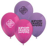 K-pop demon hunters latex balloons 8pk