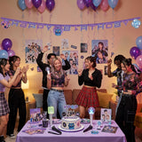 K-Pop Demon Hunters Happy Birthday Banner FSC Die-Cut Decoration | Party Supplies UAE