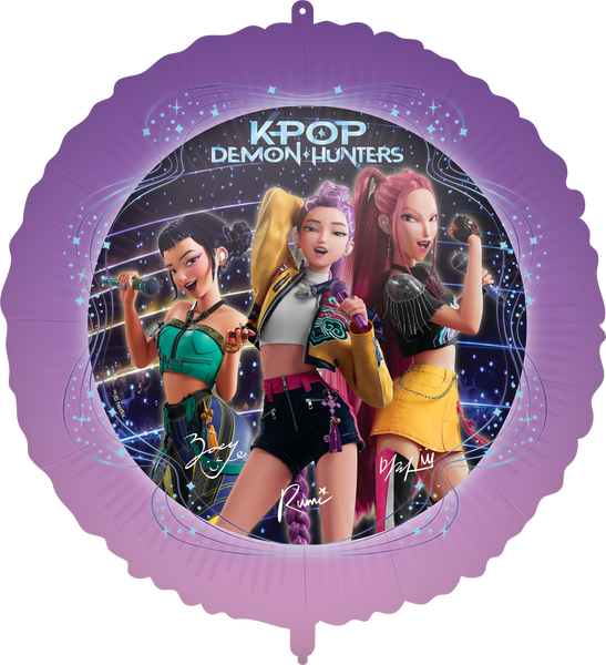 K-pop demon hunters foil balloon 46cm