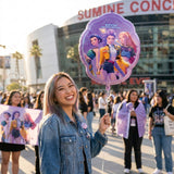 K-Pop Demon Hunters Supersize Shaped Foil Balloon 100x73cm | Party Balloons Dubai