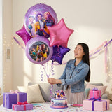 K-Pop Demon Hunters Foil Balloon Bouquet Set Party Decorations | UAE