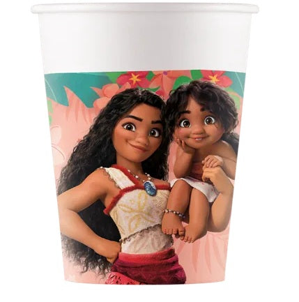 Moana II Sailing Spirit FSC Paper Cups 200ml 8Ct