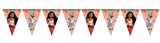 Moana II Sailing Spirit FSC Paper Triangle Flag Banner (9 Flags) 1Ct