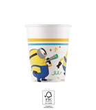 Minions: The Rise Of Gru FSC Paper Cups 200ml 8Ct