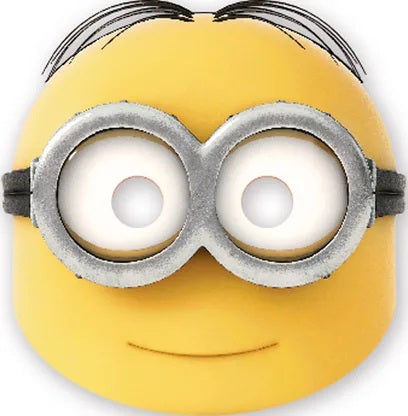 Minions: The Rise Of Gru Die-Cut Paper Masks 6Ct