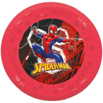 Spider-Man World Of Webs Party Reusable Plates 21cm 4Ct