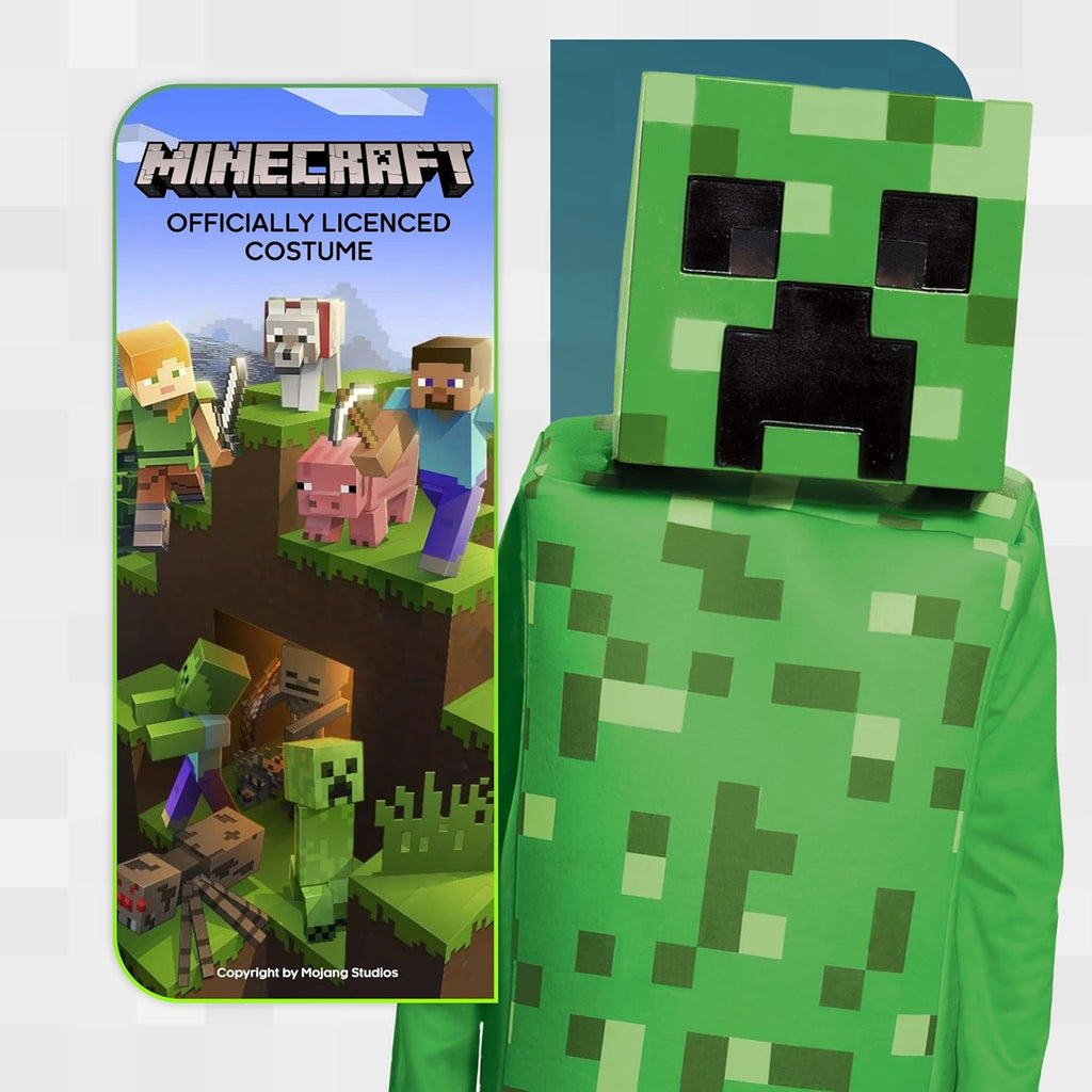 Child Minecraft Creeper Dress-Up