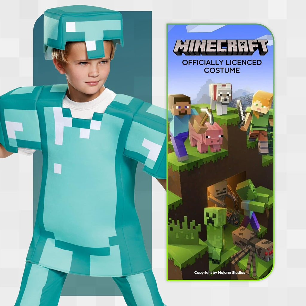 Child Minecraft Armor Deluxe Dress-Up