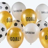Talking Tables 12" Party Champions Balloons 12pcs/Pack 3 Designs