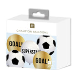 Talking Tables 12" Party Champions Balloons 12pcs/Pack 3 Designs - Talking Tables
