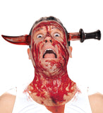 Bloody Knife Through Head