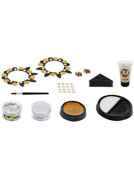 Smiffys Smiffys Make-Up FX  Gold DOTD Kit - Women 16Y+ Gold