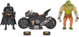 DC Batman Transforming Batcycle w/Two Figs 4"