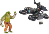 DC Batman Transforming Batcycle w/Two Figs 4"