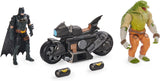 DC Batman Transforming Batcycle w/Two Figs 4"